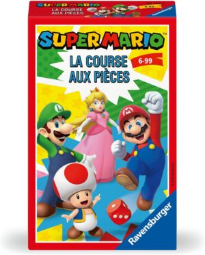 Super Mario La Course aux pièces, jeu de plateau Ravensburger dès 6 ans