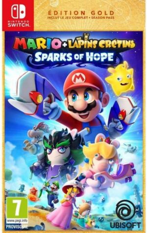 Mario + The Lapins Crétins Sparks of Hope Gold sur SWITCH