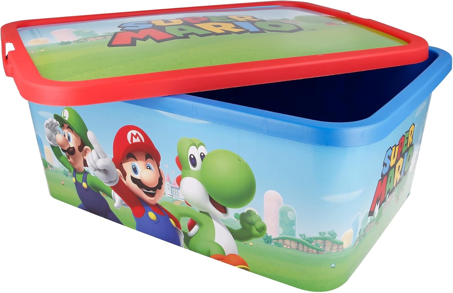 Boîte de rangement Super Mario avec couvercle 13 L – Image 4