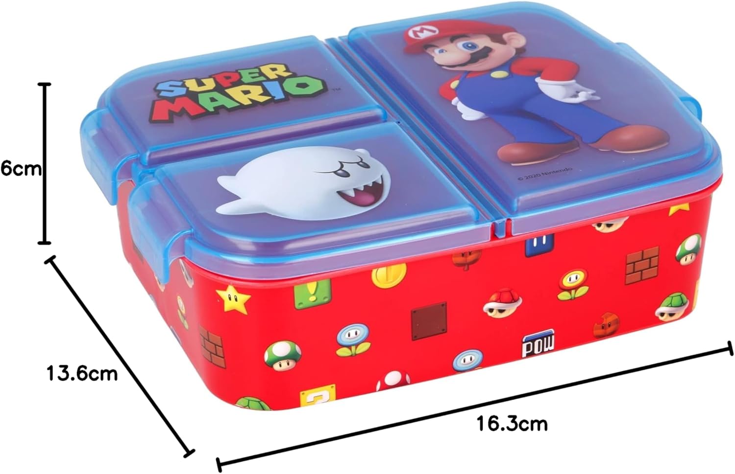 Boîte à sandwich compartimentée Super Mario – Image 4