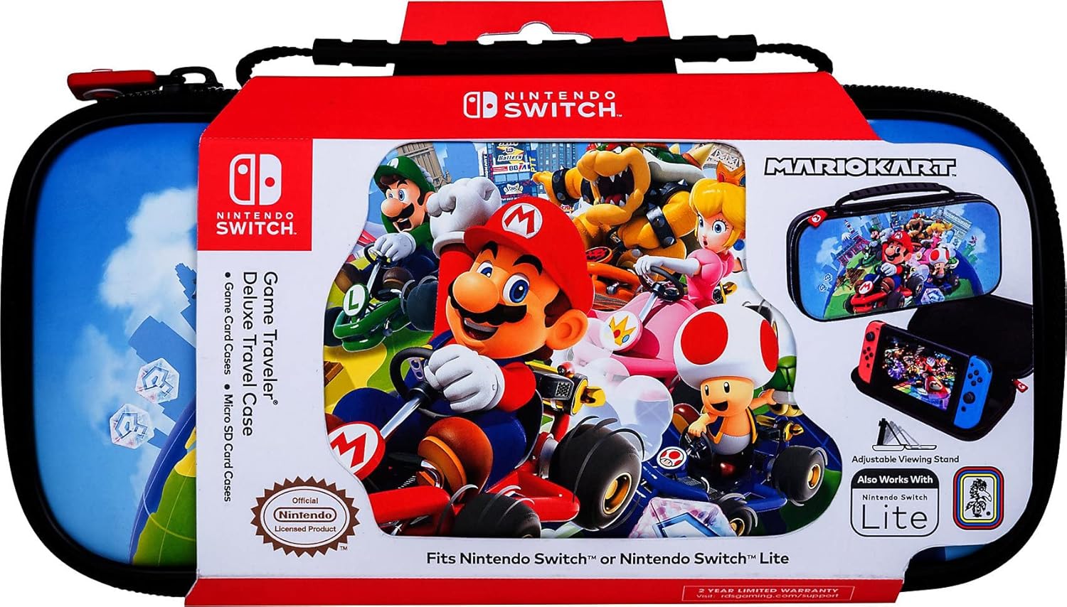Étui de transport Mario Kart avec support réglable pour Switch – Image 4