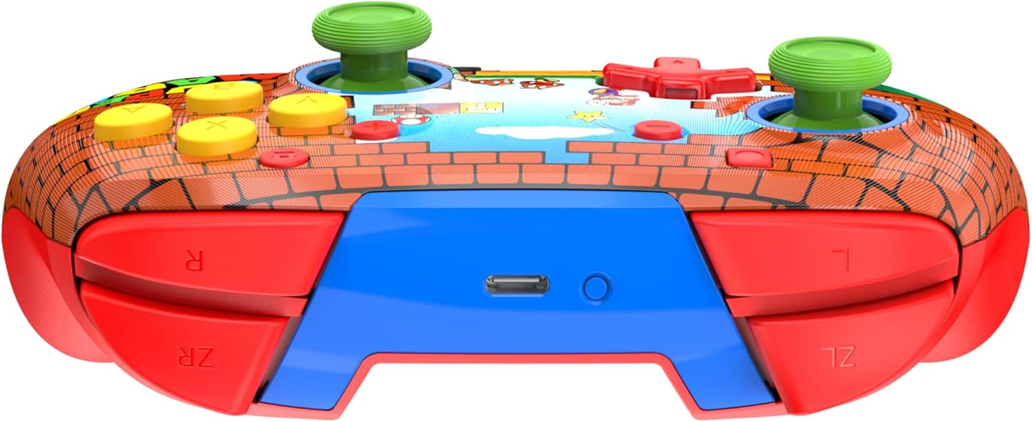 Manette sans fil Turtle Beach Rematch Mario Brick pour Nintendo Switch avec batterie rechargeable, compatible Switch 2 – Image 7
