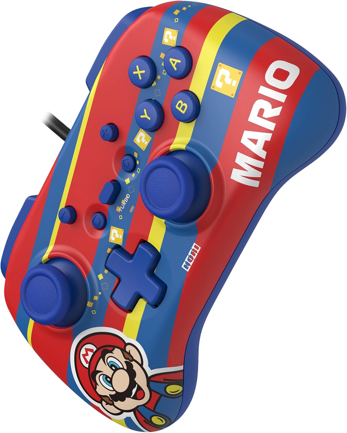Manette mini HoriPad Mario pour Nintendo Switch avec boutons Home et Capture – Image 3