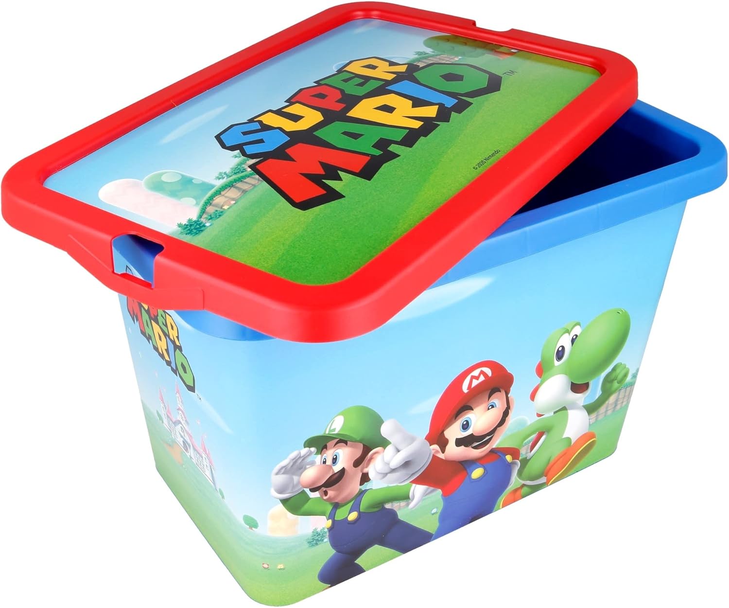 Boîte de rangement Super Mario avec couvercle, format 7 – Image 4