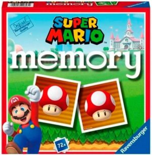 Grand Memory Super Mario 72 cartes, jeu éducatif dès 4 ans