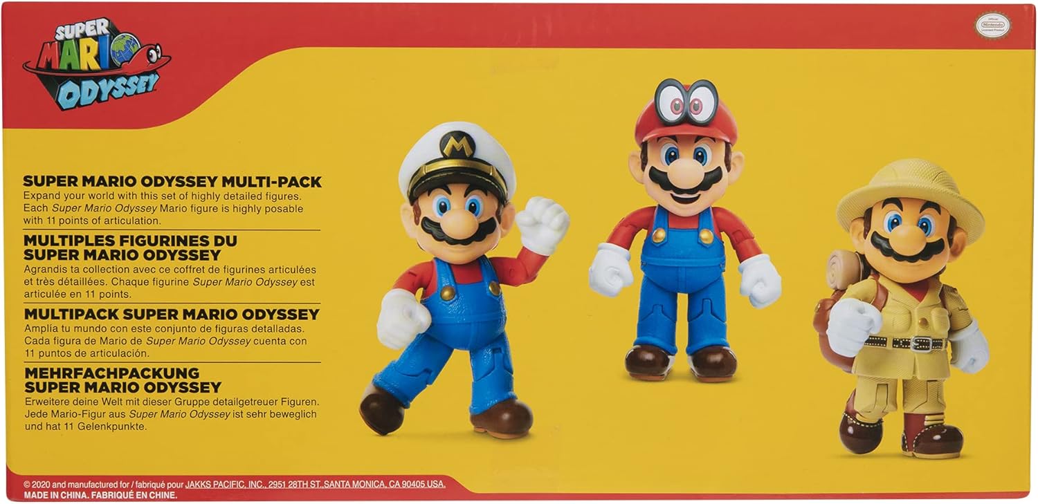 Pack de 3 figurines Mario 10 cm - Super Mario Odyssey – Image 6