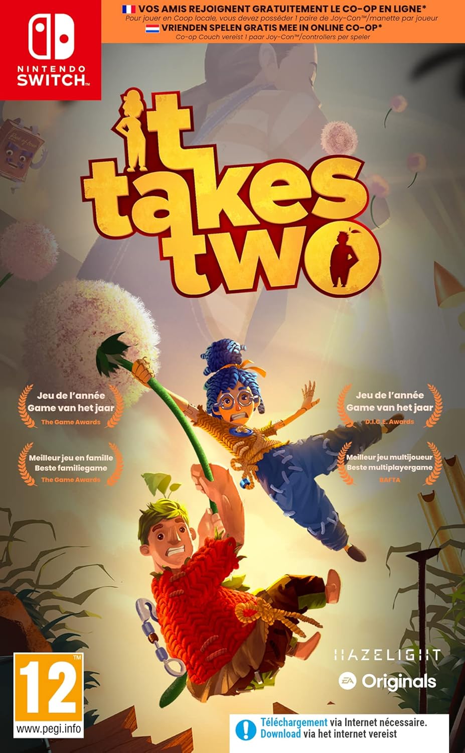 Jeu vidéo It Takes Two en français sur Switch / Switch 2