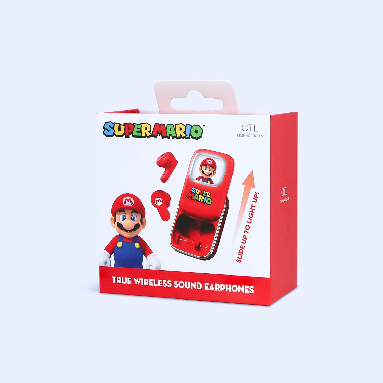 Écouteurs sans fil Super Mario avec étui coulissant LED – Image 4