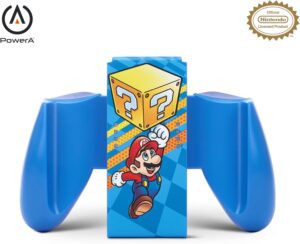 Grip confort Joy-Con Mystery Block Mario pour Nintendo Switch PowerA