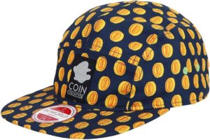 Casquette Snapback Super Mario Nintendo motif Coins