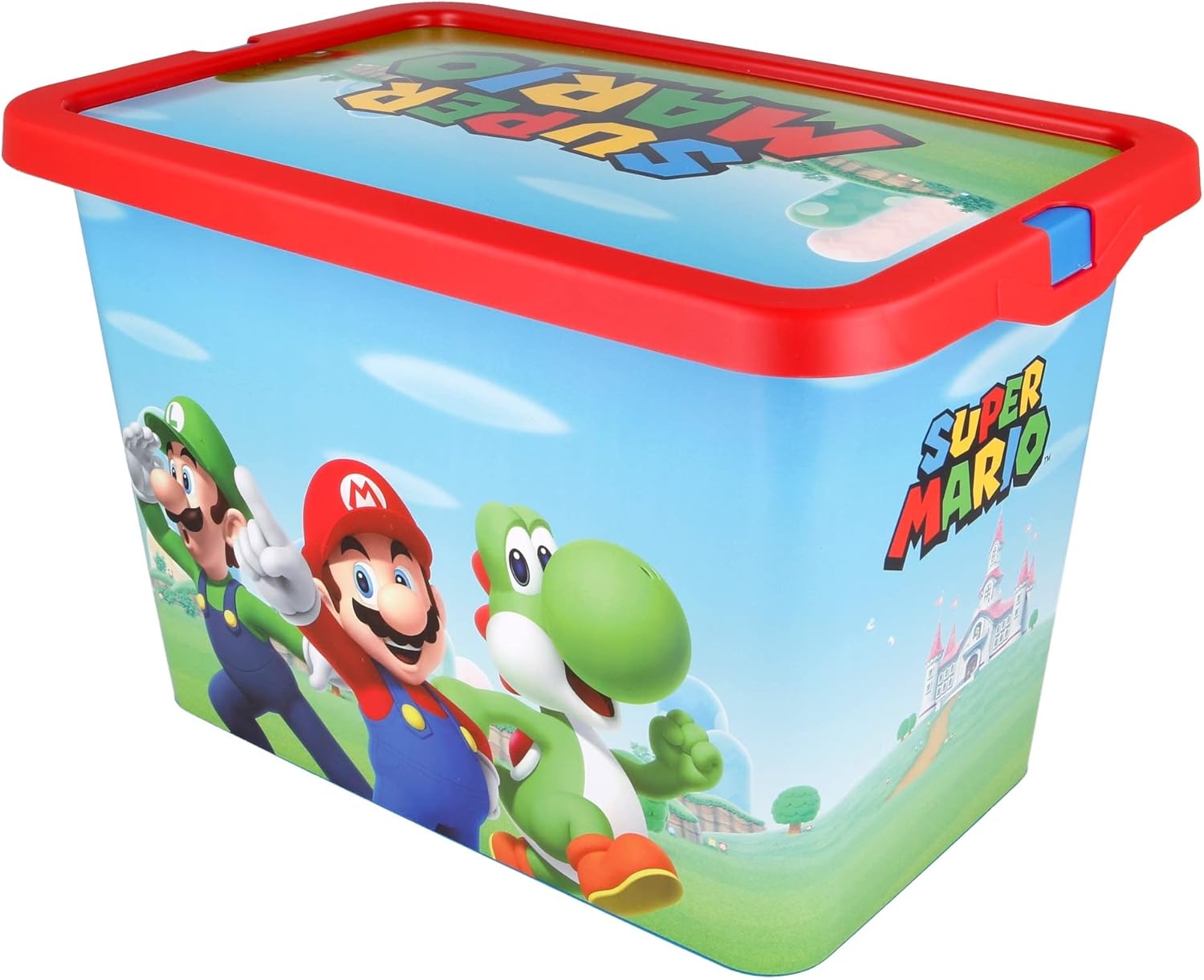 Boîte de rangement Super Mario avec couvercle, format 7 – Image 2