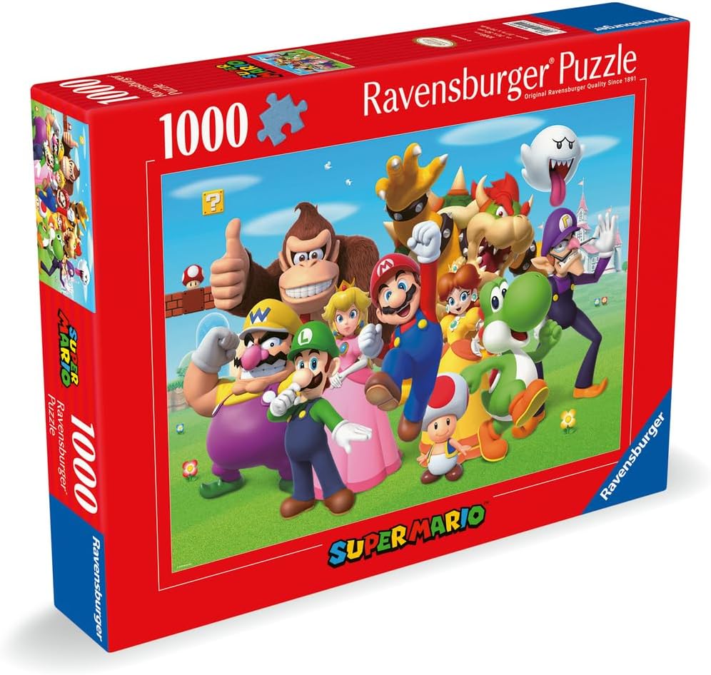 Puzzle Super Mario Nintendo 1000 pièces style Neues design – Image 2