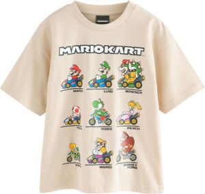 T-shirt grège Mario Gaming NEXT pour garçon 6 ans