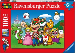 Puzzle enfant Super Mario 100 pièces XXL dès 6 ans