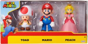 Pack de 3 figurines Super Mario Mario & Friends 10 cm