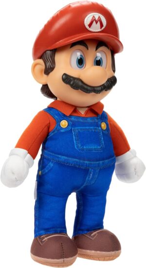 Figurine peluche Mario Super Mario Movie Roto 35 cm