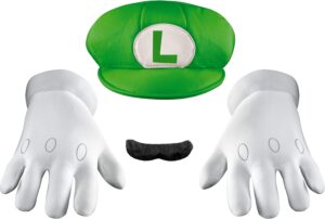 Kit d’accessoires Luigi adulte Nintendo Super Mario Bros.
