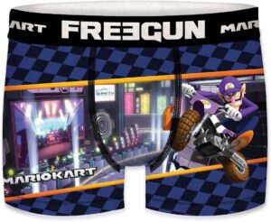 Boxer garçon Mario Kart FREEGUN, doux et confortable