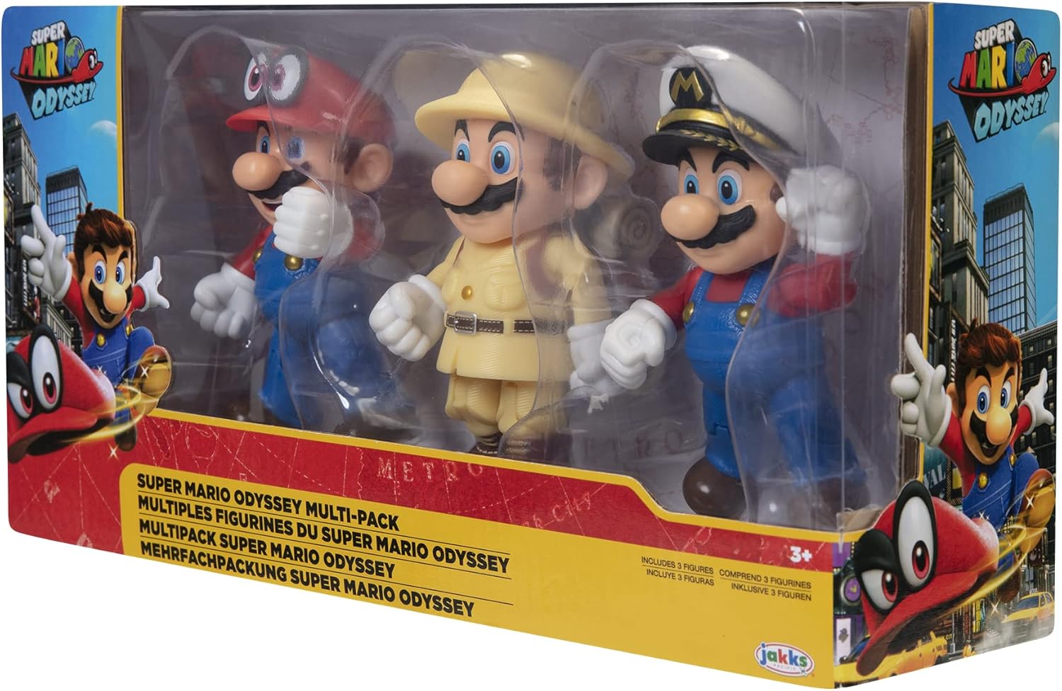 Pack de 3 figurines Mario 10 cm - Super Mario Odyssey – Image 5