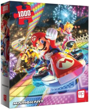 Puzzle Super Mario Kart Rainbow Road 1 000 pièces