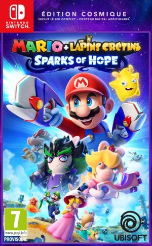 Jeu Switch Mario + The Lapins Crétins Sparks of Hope Édition Cosmique
