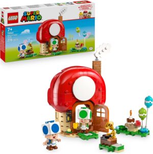 LEGO Super Mario 72041, fête chez les Toads avec 2 figurines