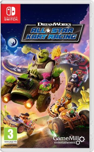 Kart Racing DreamWorks sur Nintendo Switch avec 20 karts