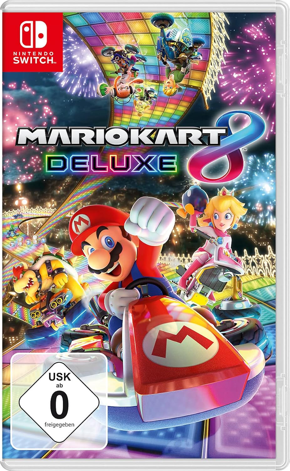 Jeu Switch Mario Kart 8 Deluxe en version import allemande