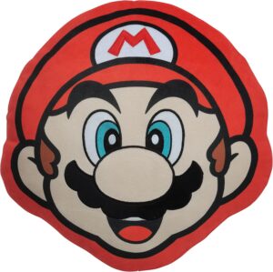 Coussin Super Mario doux au toucher 40 cm