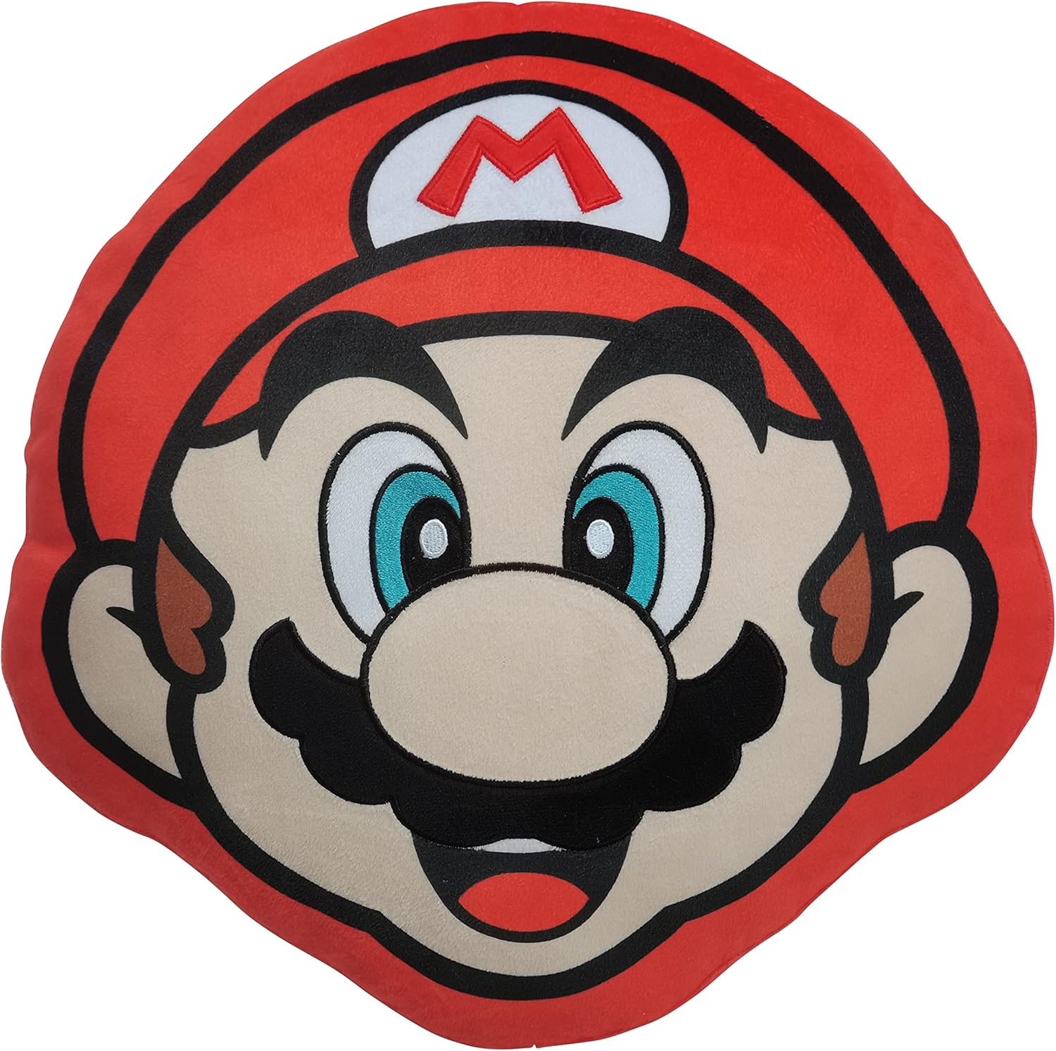 Coussin Super Mario doux au toucher 40 cm