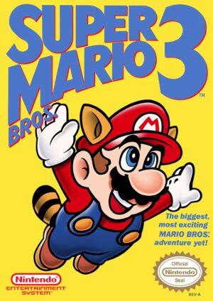 Affiche Super Mario Bros 3 Nintendo NES sur papier photo Glossy A4