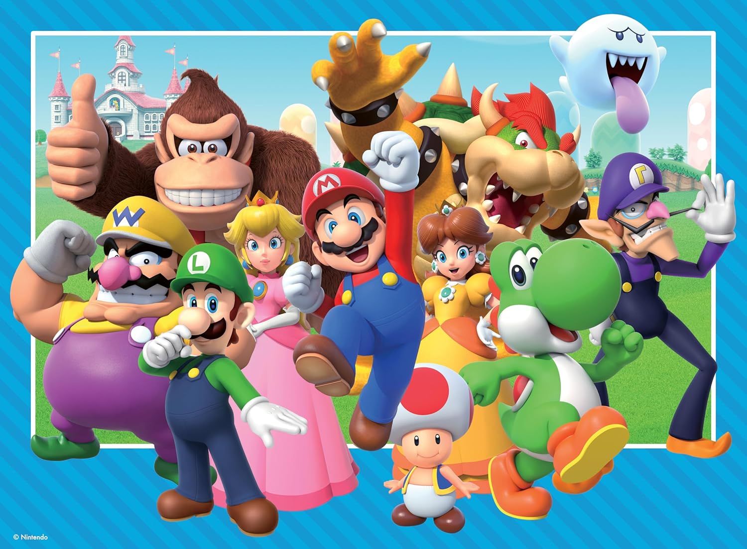 Puzzle enfant Super Mario 100 pièces XXL Ravensburger dès 6 ans – Image 3