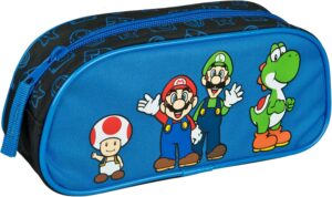 Trousse enfant Super Mario multicolore 22,5 x 9 x 9 cm