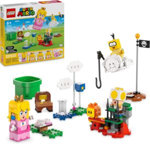 LEGO Super Mario set Peach interactive avec Toad jaune 71441