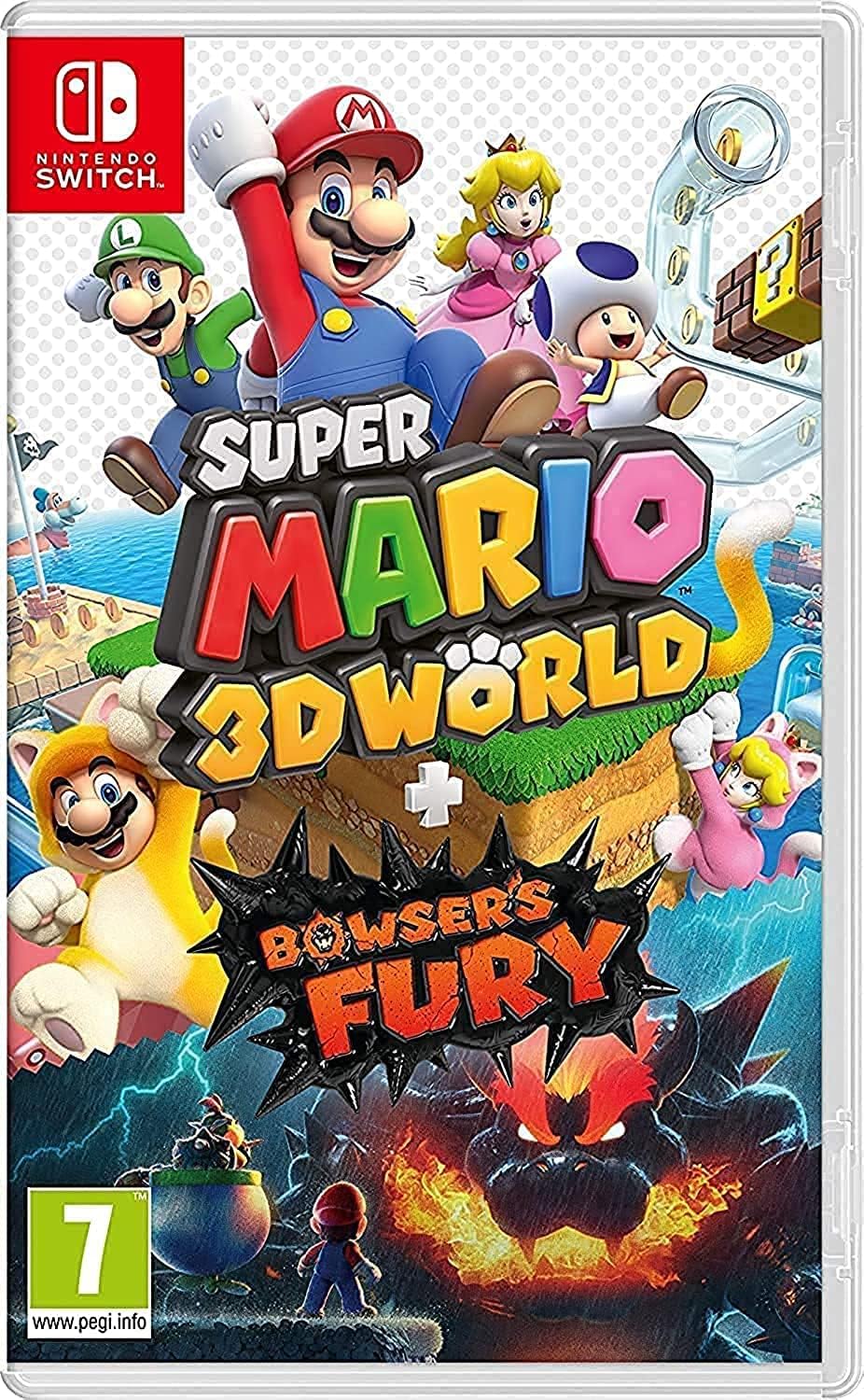 Jeu Nintendo Switch Super Mario 3D World + Bows Fury