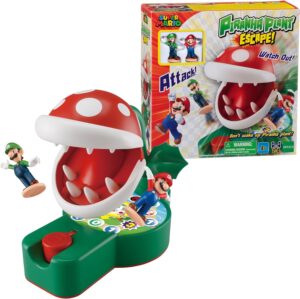 Jeu d'équilibre Super Mario avec plante Piranha