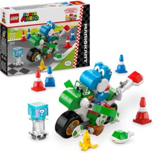 LEGO Super Mario Mario Kart Yoshimoto avec Yoshi bleu ciel 72031