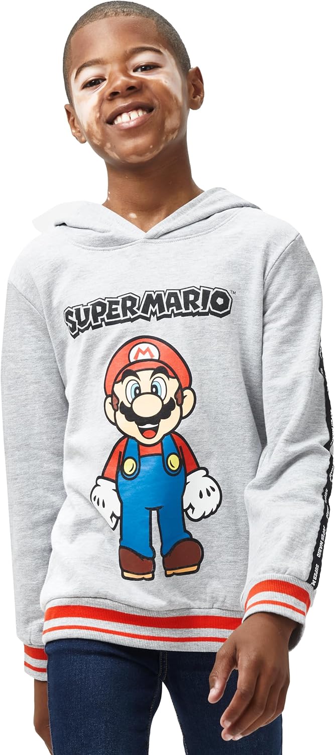 Sweat à capuche garçon Super Mario avec logo, 3 à 12 ans – Image 2