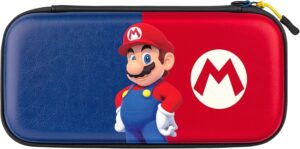 Étui de voyage slim Mario pour Nintendo Switch avec rangement 14 jeux