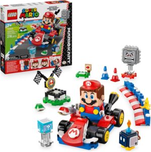 LEGO Mario Kart Mario interactif avec kart standard et 3 figurines 72043