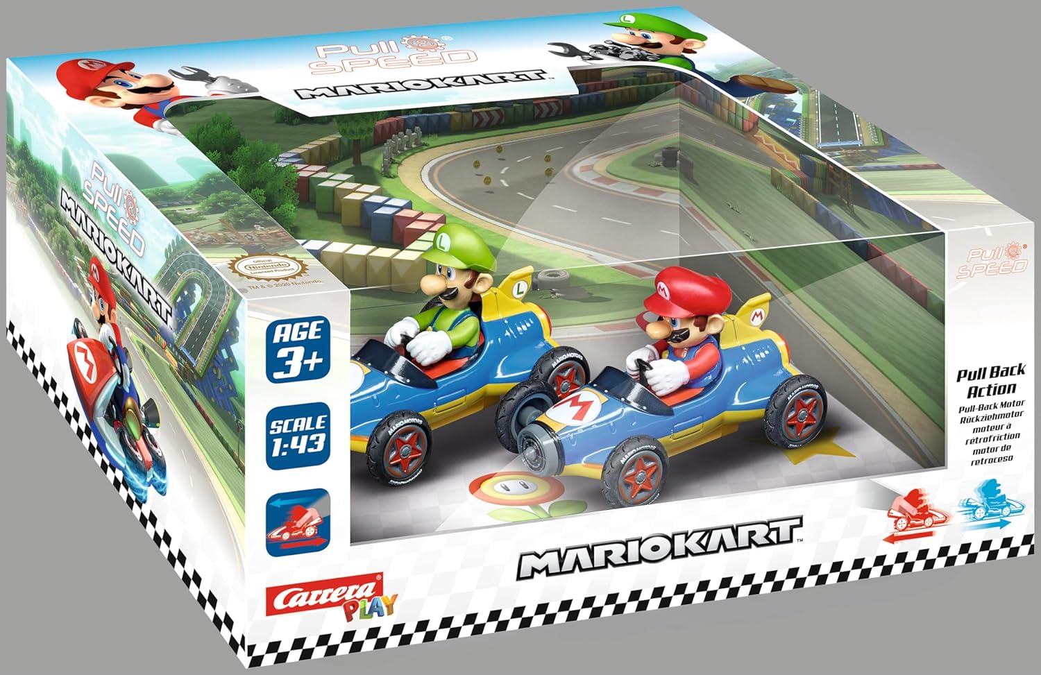 Twinpack coloré Mach 8 Mario Kart 8 avec Mario – Image 6