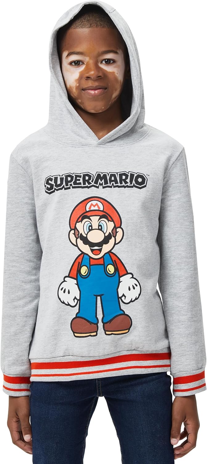 Sweat à capuche garçon Super Mario avec logo, 3 à 12 ans – Image 3