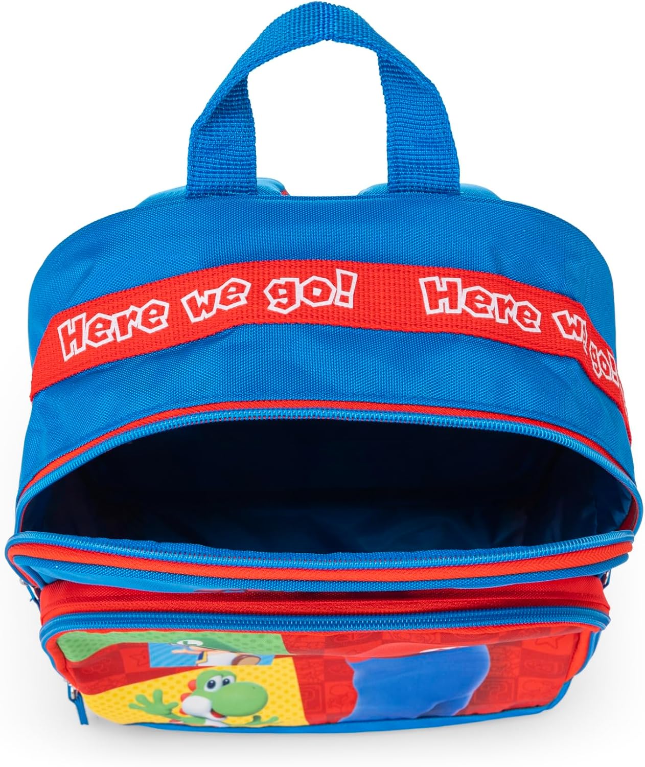 Sac à dos enfant Super Mario avec dos et fond thermoformés – Image 2