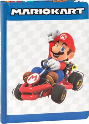 Agenda scolaire Mario Kart 12 mois avec couverture rembourrée