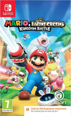 Mario + The Lapins Crétins Kingdom Battle, code dans la boîte pour Nintendo Switch