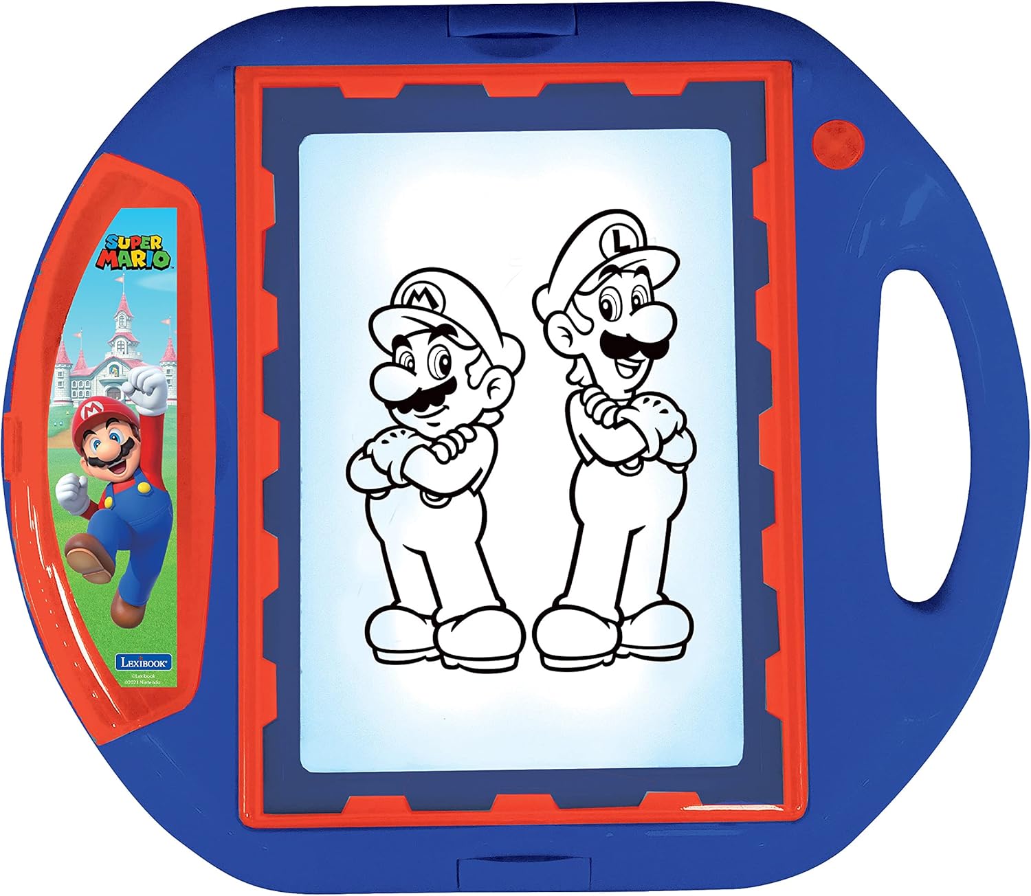 Projecteur à dessins Super Mario Lexibook avec écran lumineux, 10 modèles et 4 tampons – Image 4