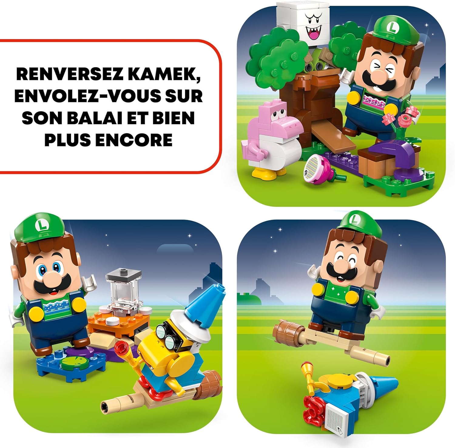LEGO Super Mario Luigi interactif, aventure au jardin 71440 – Image 4
