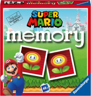 Jeu de mémoire Super Mario Ravensburger, 48 cartes pour 2 à 6 joueurs