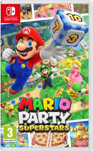 Mario Party Superstars Nintendo sur Switch, édition Standard noir
