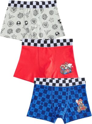 Lot de 3 caleçons Mario pour garçon NEXT, 7 ans